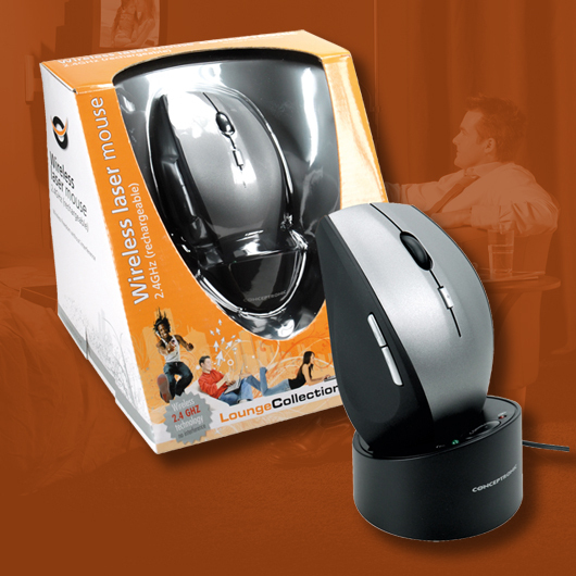 Conceptronic Wireless Laser Mouse 2.4GHz