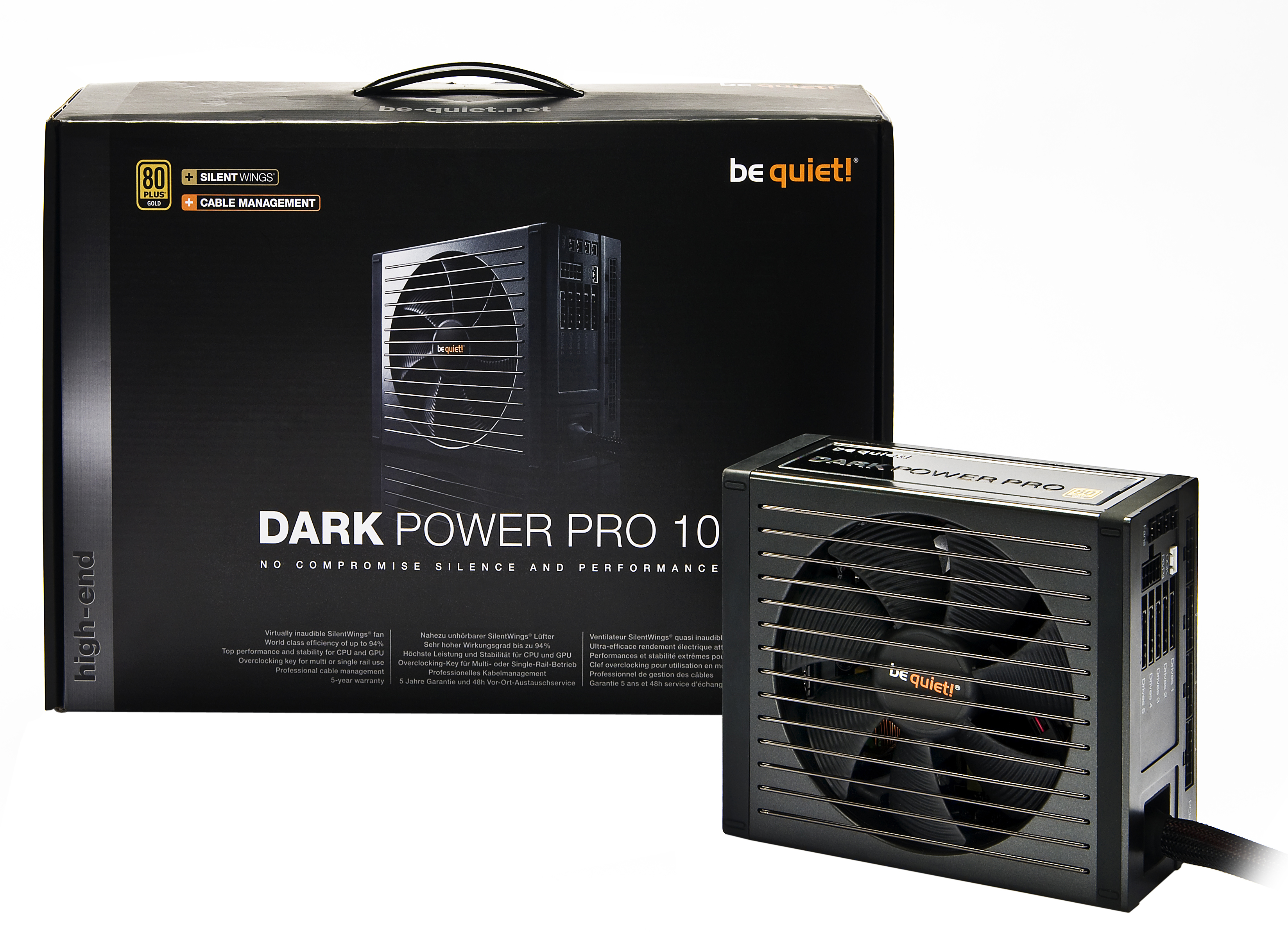 be quiet! Dark Power Pro 10 power supply unit 650 W 20+4 pin ATX ATX Black image 3