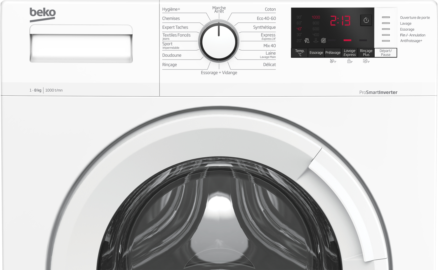 Beko WUV8011XWW washing machine Front-load – image 4