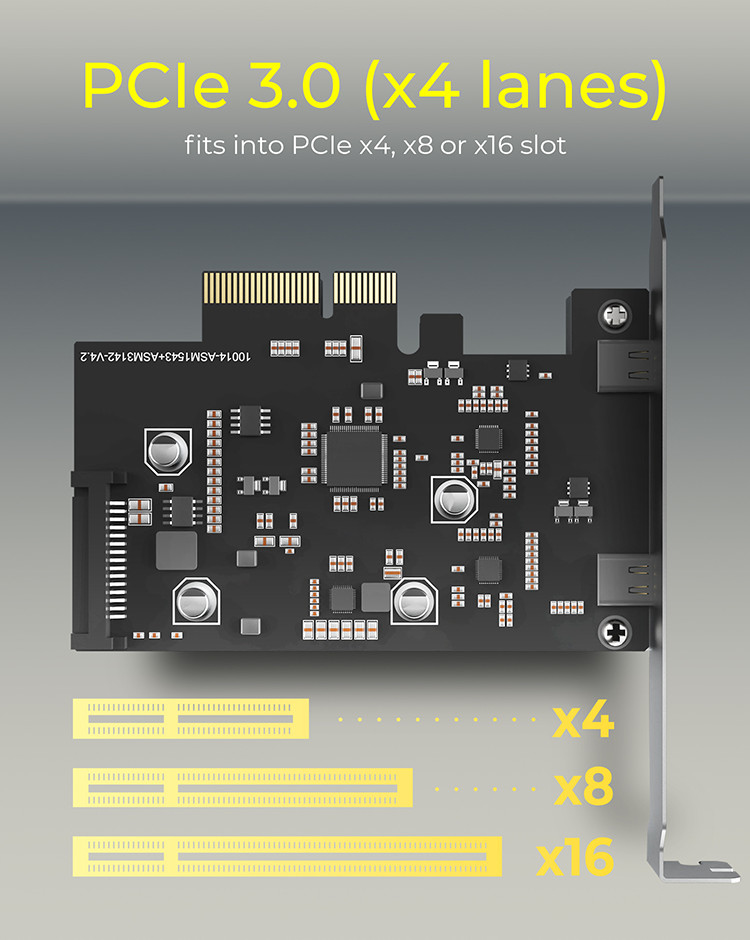 ICY BOX IB-PCI1902-C31 interface cards/adapter Internal USB 3.2 Gen 2 (3.1 Gen 2) – image 5