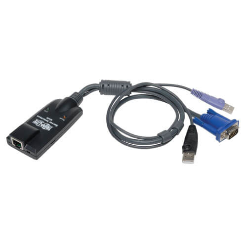 Tripp Lite USB Server Interface Unit Virtual Media & CAC B064 Cat5 KVM TAA - KVM / USB extender - up to 164 ft - TAA Compliant