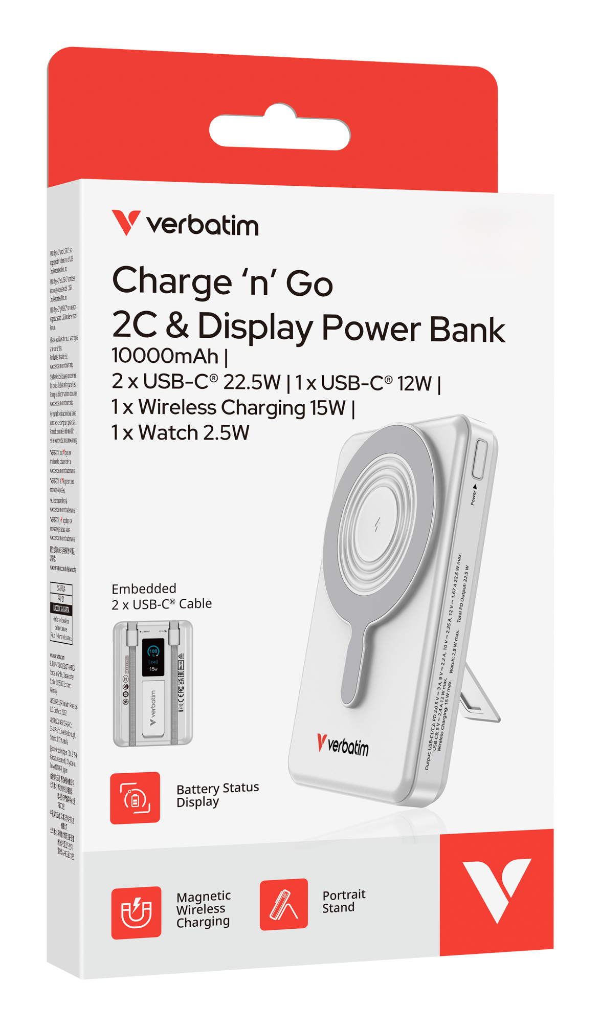 Verbatim Charge'n'Go 2C & Display Power Bank – image 4