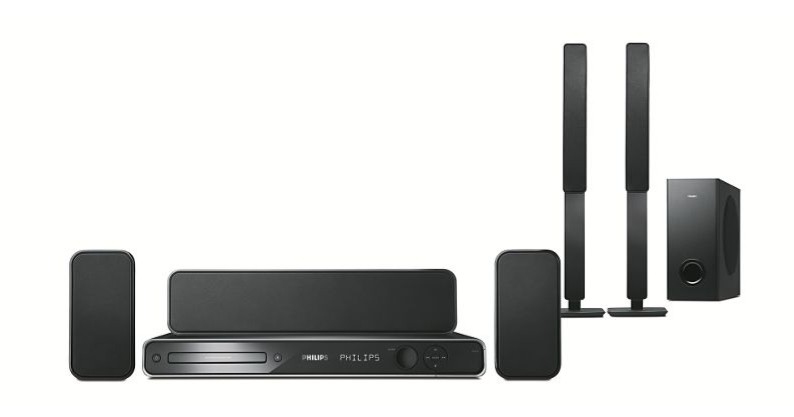 Philips DVD home theater system HTS3367/12 – image 1