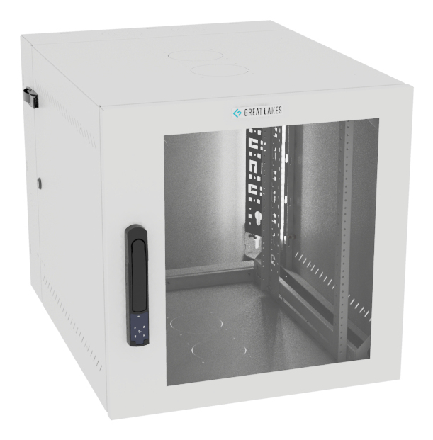 Vertiv VR Rack GL24WMCMP-W-SE-00-CM cabinet 12U Wall mounted White
