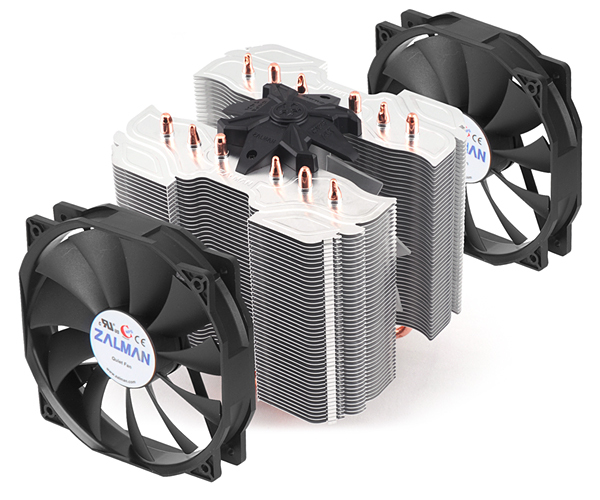 Zalman CNPS14X computer cooling system Processor Cooler 14 cm Grey image 8