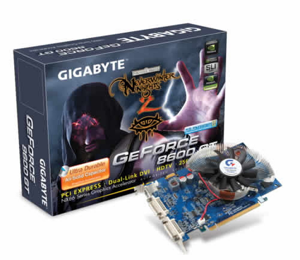 GIGABYTE GeForce8600GT 256 MB