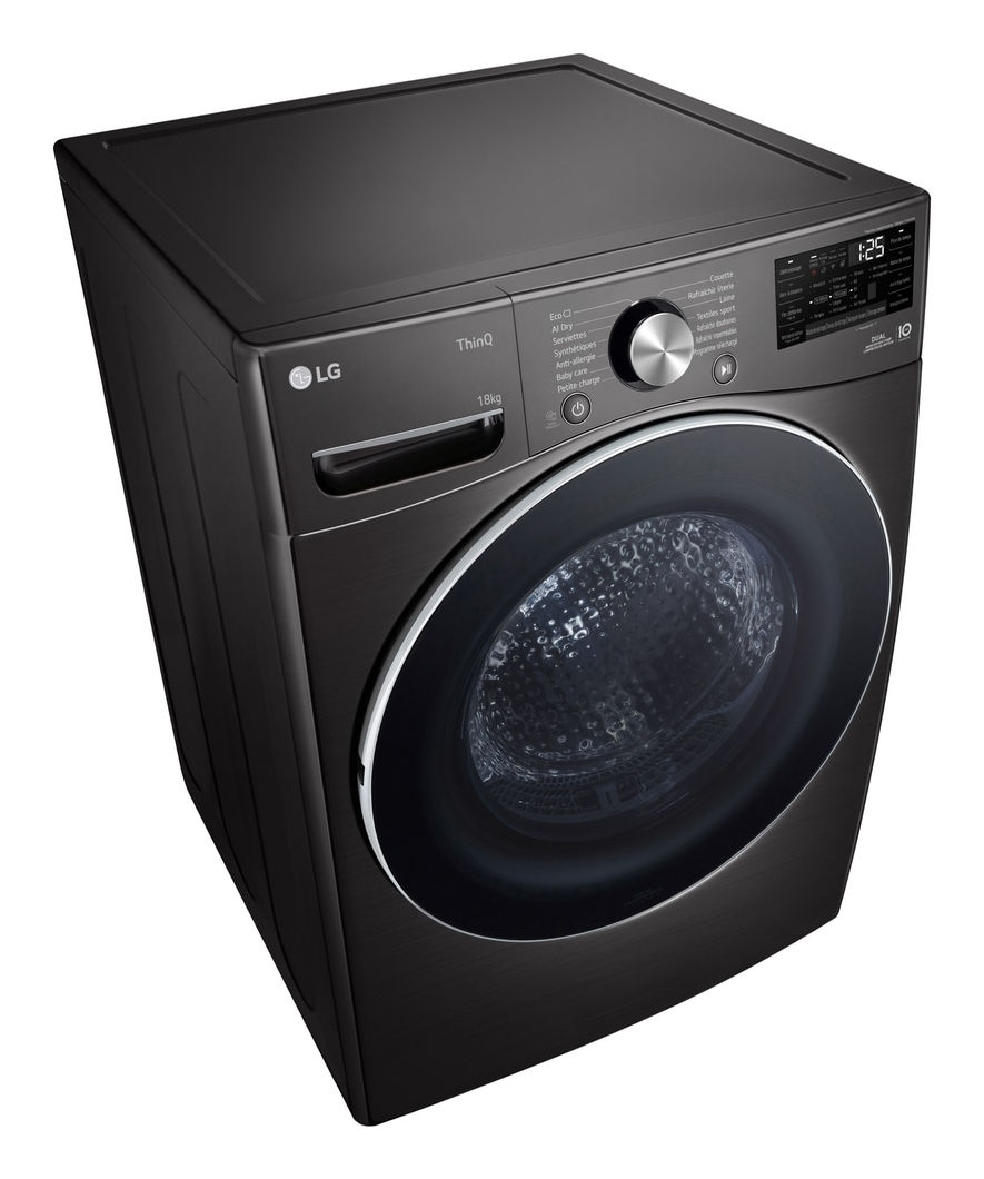 LG RH8P12BS tumble dryer Freestanding Front-load – image 9