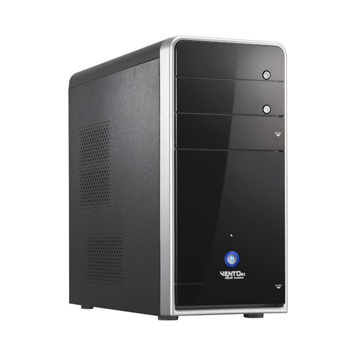 ASUS TM-210 Mini Tower Black, Silver
