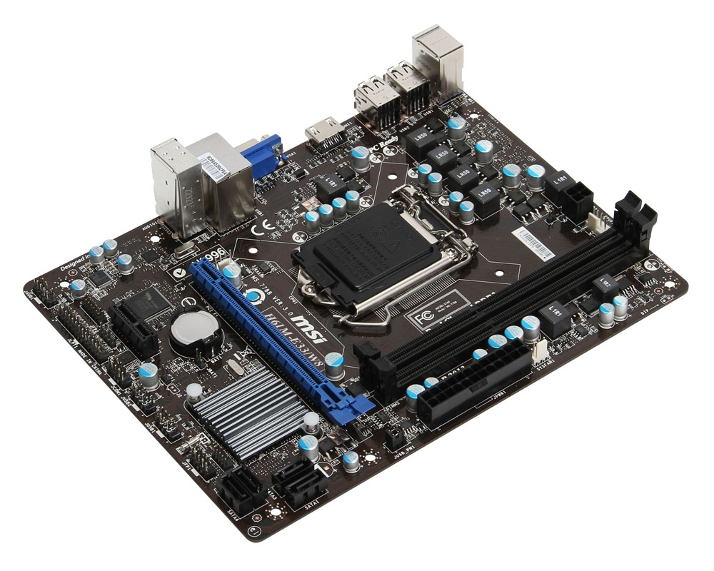 MSI H61M-E33/W8 motherboard Intel® H61 LGA 1155 (Socket H2) micro ATX – image 3