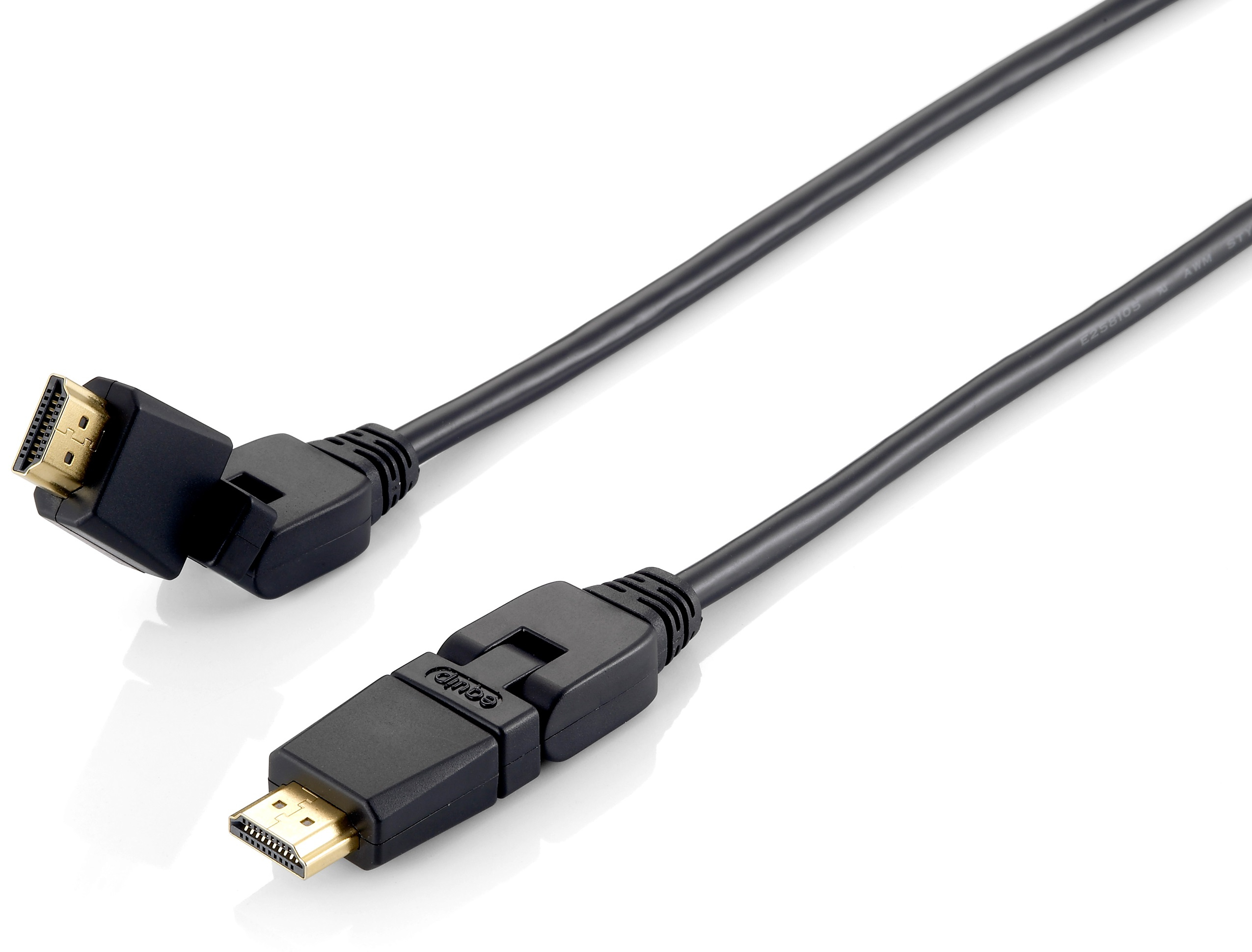 Equip 119363 HDMI-kabel 3 m HDMI Typ A (standard) Svart