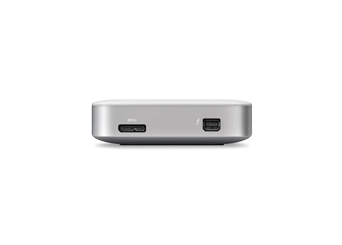 Buffalo MiniStation Thunderbolt 500GB external hard drive Micro-USB B 3.2 Gen 1 (3.1 Gen 1) Silver, White image 3