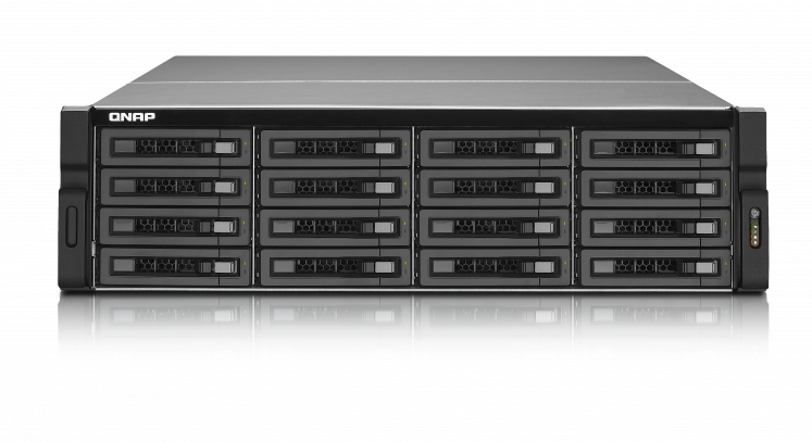 QNAP TS-EC1679U-RP-E10G NAS/storage server Rack (3U) Intel® Xeon® E3 Family E3-1225 4 GB DDR3 0 TB Black, Silver