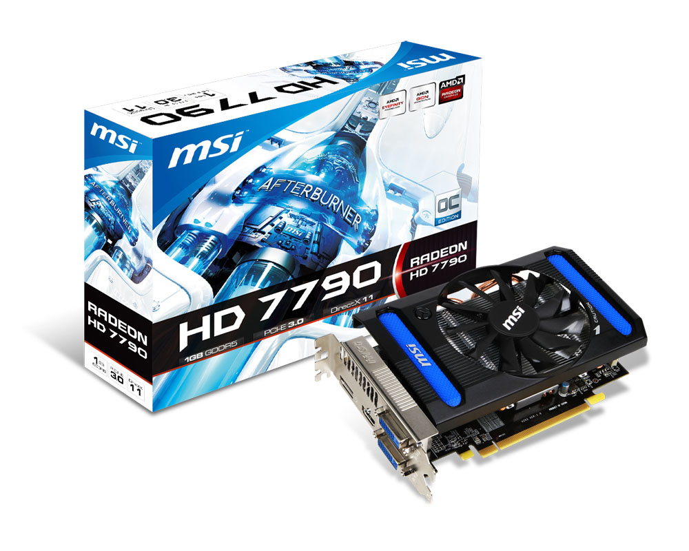 MSI V293-001R graphics card AMD Radeon HD7790