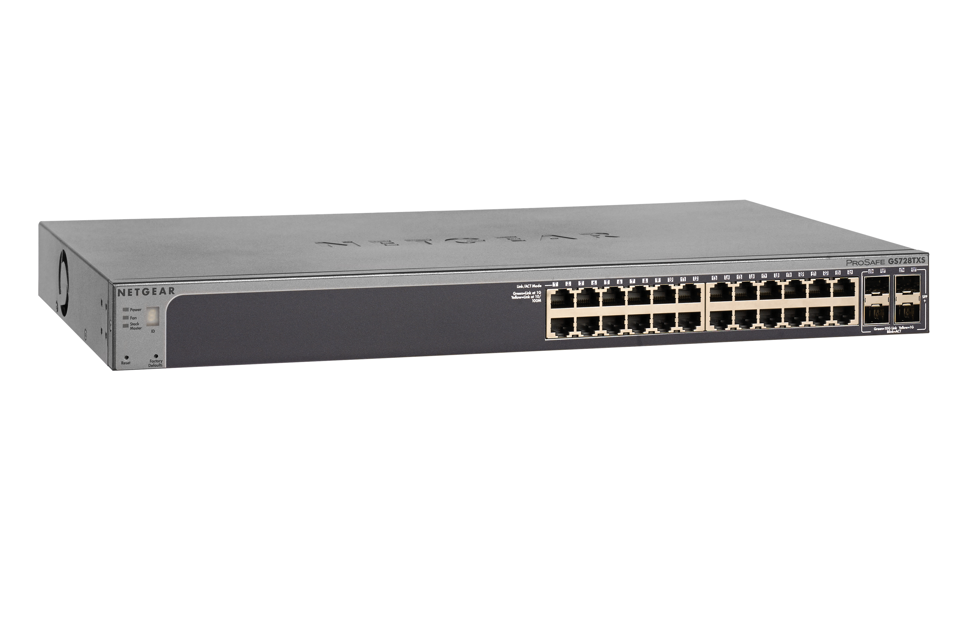 NETGEAR GS752TXS network switch Managed L3 10G Ethernet (100/1000/10000) Black