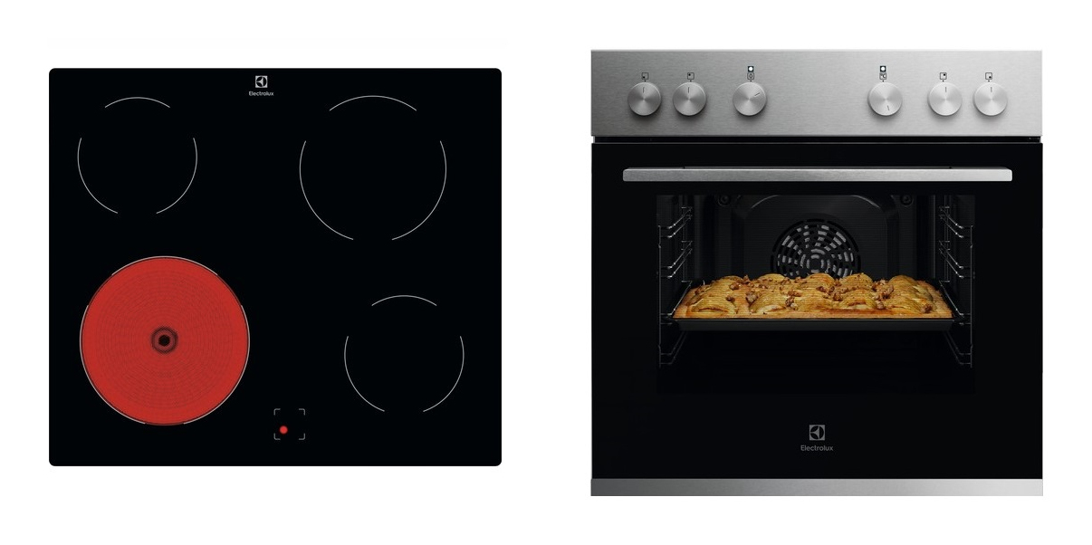 Electrolux KEHLH00BX+LRD6400IK cooking appliance set Ceramic hob Electric