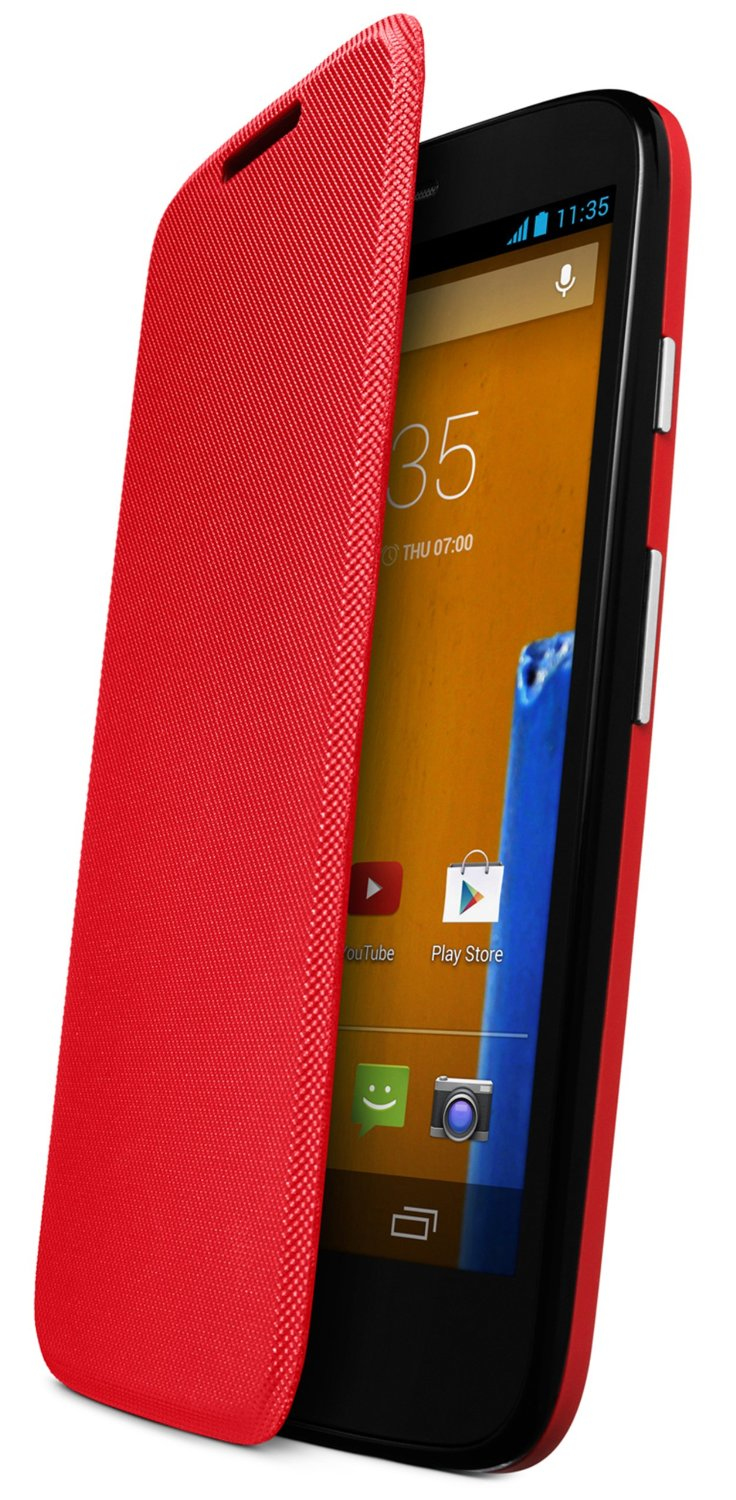 Motorola 89689N mobile phone case Flip case Red