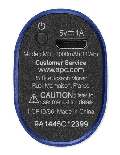 APC M3BL power bank Lithium-Ion (Li-Ion) – image 2