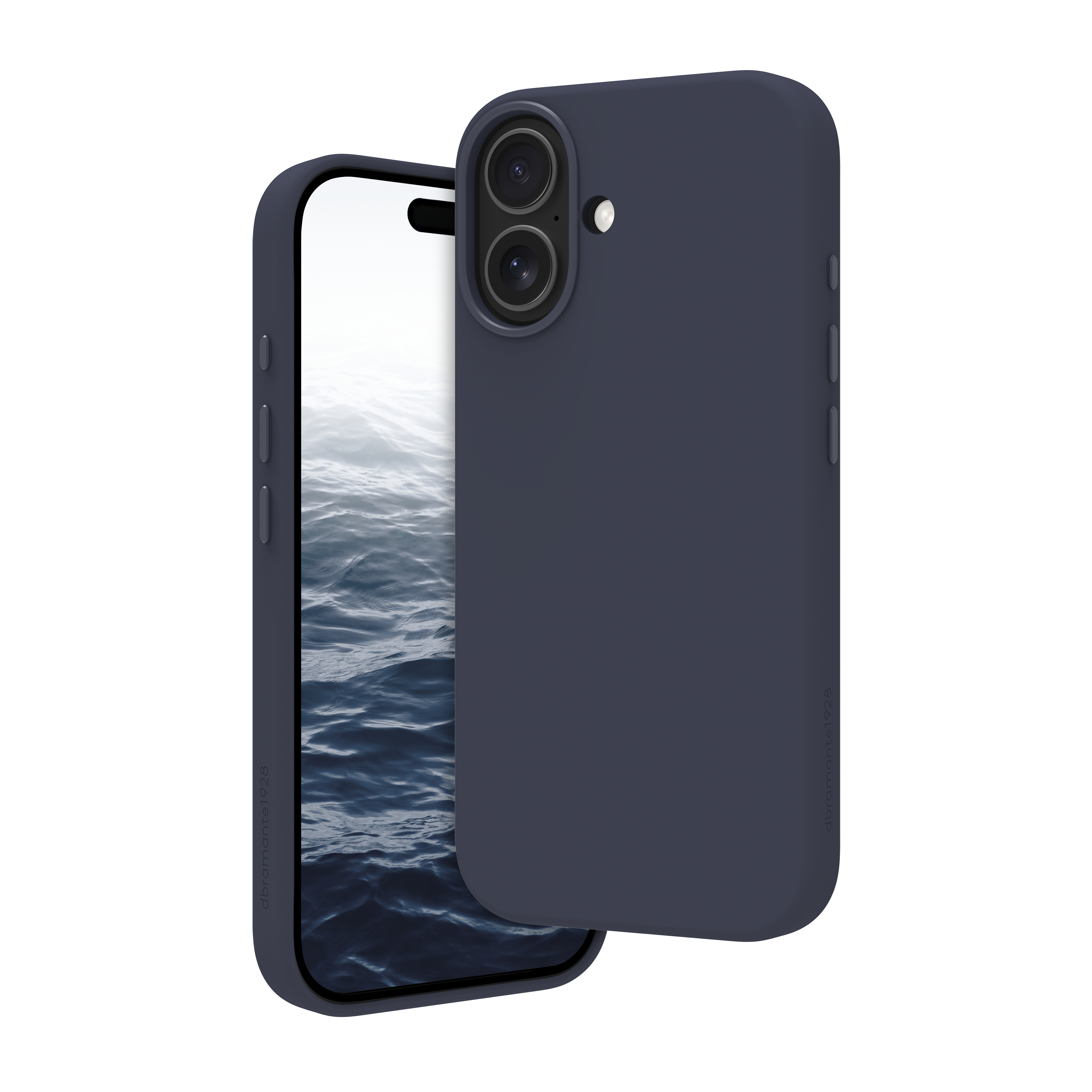 dbramante1928 Roskilde - Back cover for mobile phone - MagSafe compatibility - ICON - deep water - for Apple iPhone 17