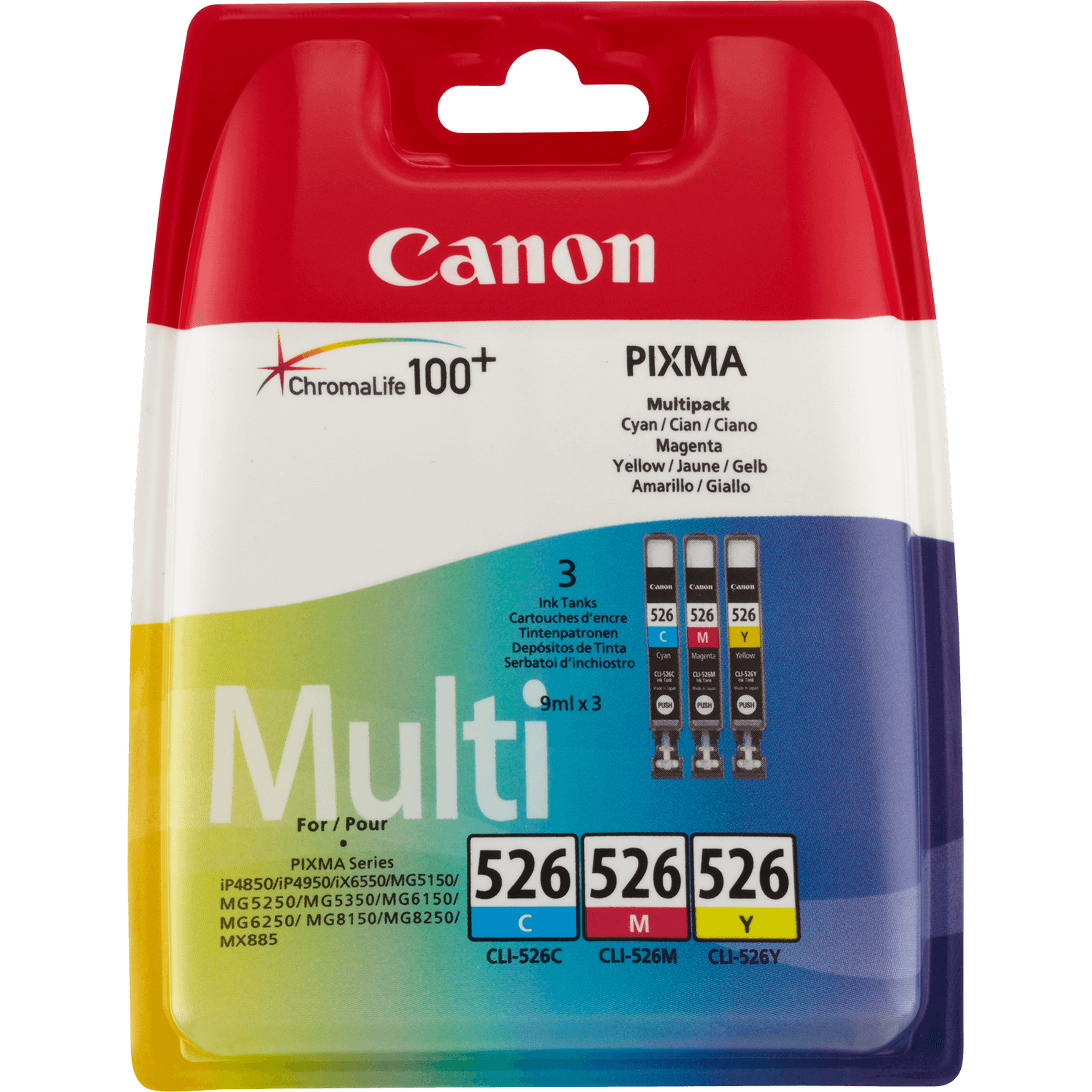 INK JET CANON ORIG. CLI526CMY MG5150 TRICOLOR