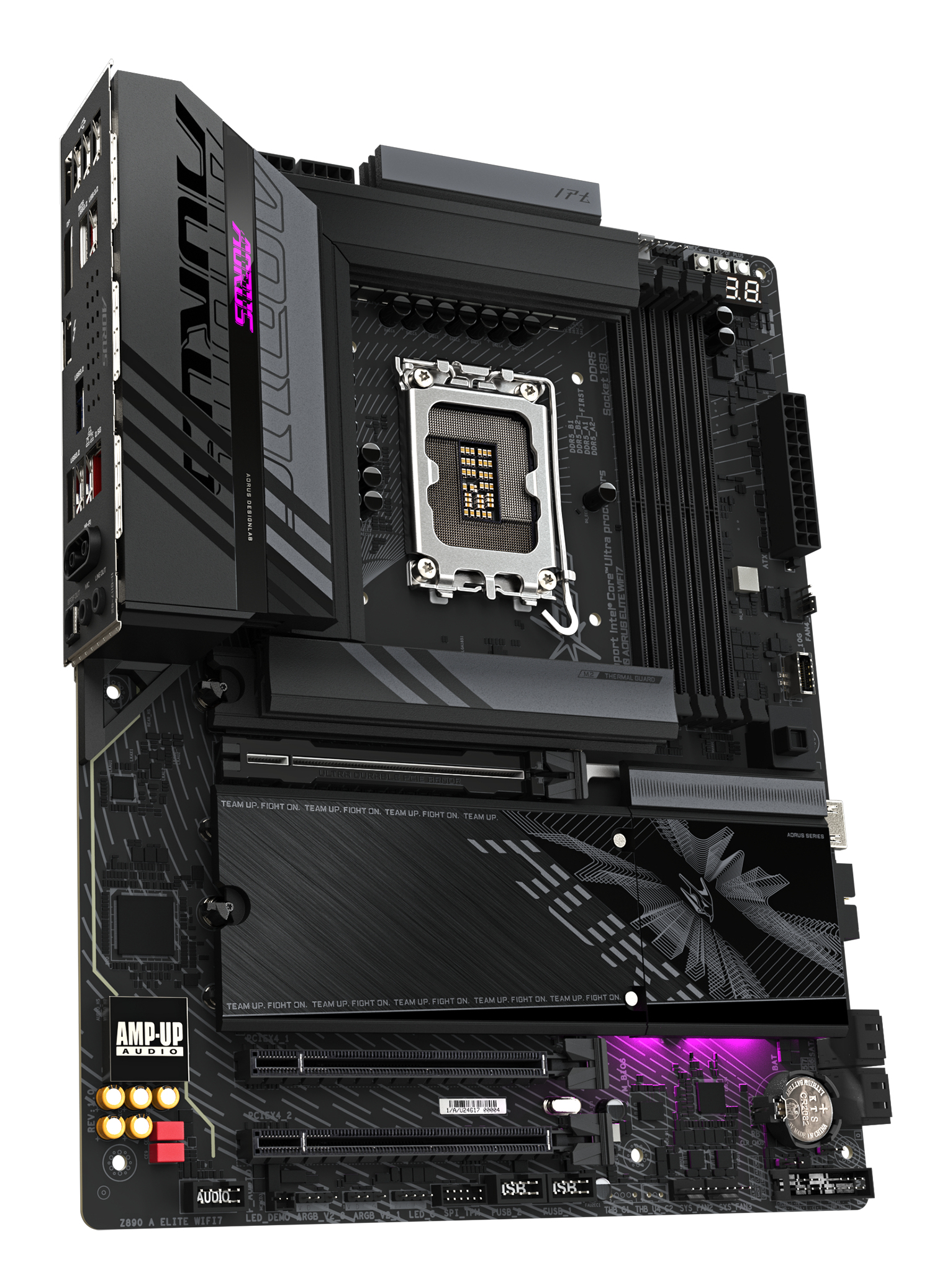 Tarjeta Madre Gigabyte Z890 AORUS ELITE WIFI7 - Socket 1851 - 4xDDR5 - 5600/7600(OC)/9200(OC)MHz - DisplayPort - ATX - Z890 A ELITE WIFI7 Tarjeta Madre Gigabyte Z890 AORUS ELITE WIFI7 - Socket 1851 - 4xDDR5 - 5600/7600(OC)/9200(OC)MHz - DisplayPort - ATX - Z890 A ELITE WIFI7
