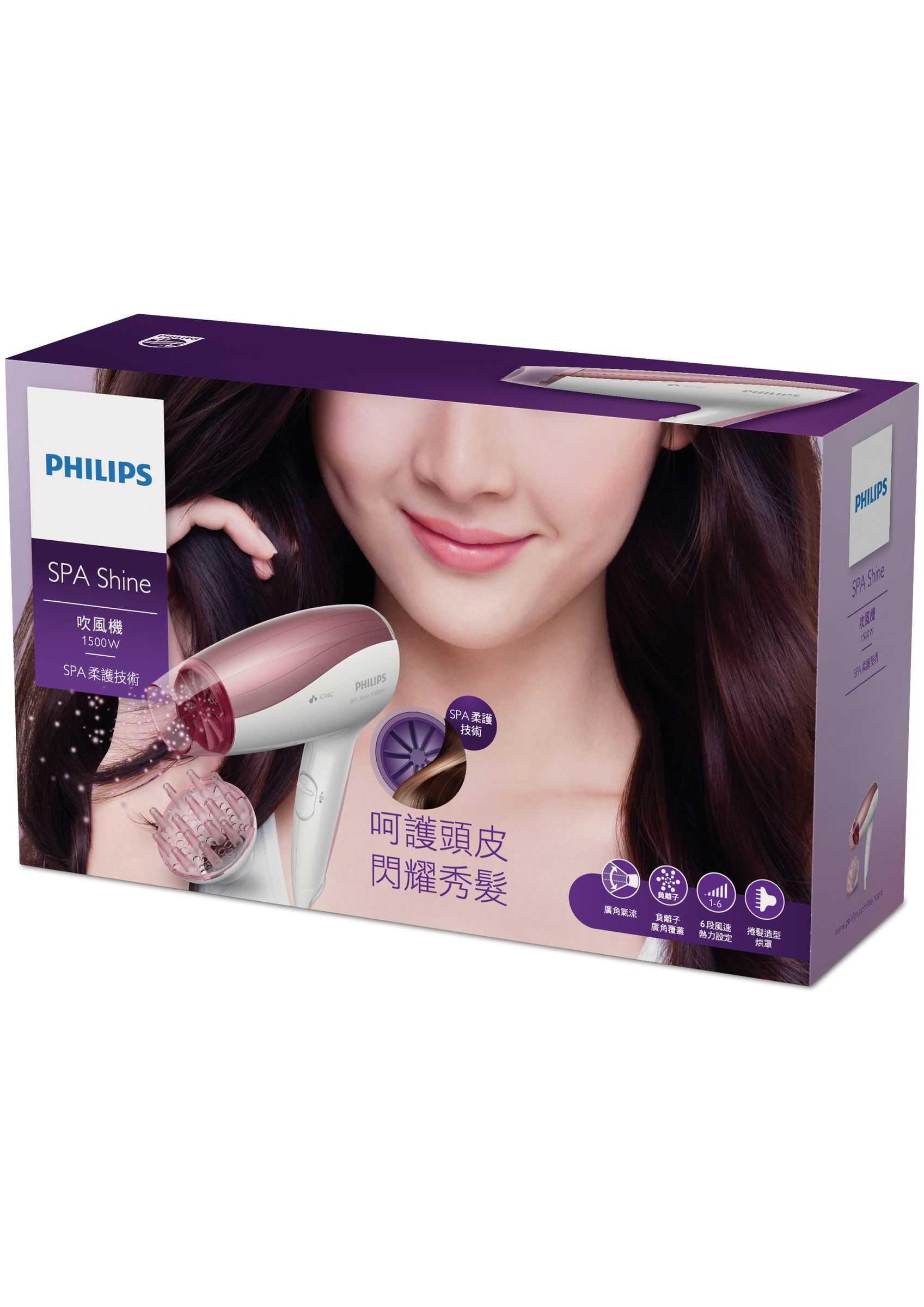 Philips SpaShine HP8221/01 hair dryer – image 2