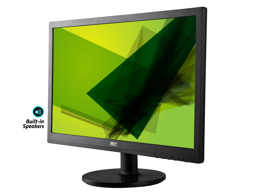 AOC E2460SWHU computer monitor 59.9 cm (23.6″) 1920 x 1080 pixels Full HD Black image 2