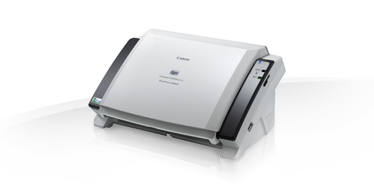 Canon CanoScan ScanFront 300eP Arkmatad skanner 600 x 600 DPI A4 Grå, Vit