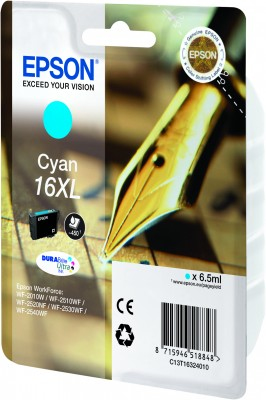 Singlepack Cyan 16XL DURABrite Ultra Ink