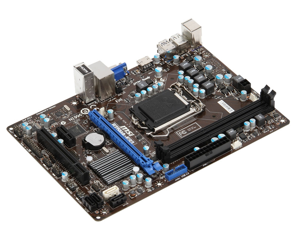 MSI B75MA-E33 Intel B75 LGA 1155 (Socket H2) micro ATX image 4