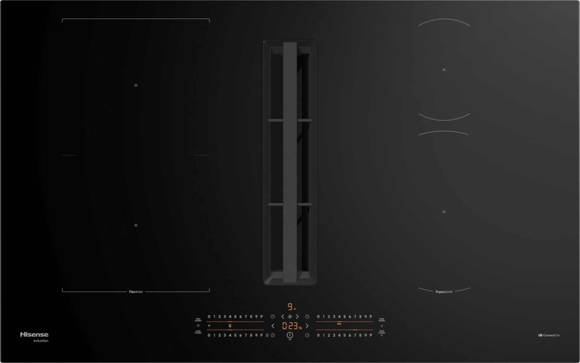 Hisense Hob with hood HEH8432BSCWF