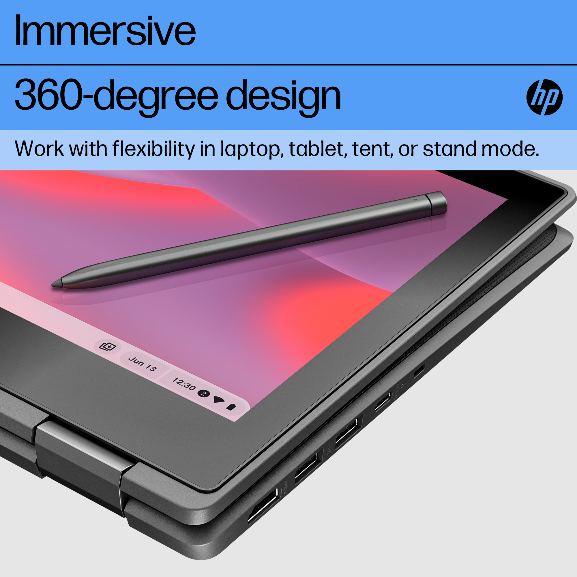 HP Fortis Flip G1i Chromebook – image 5