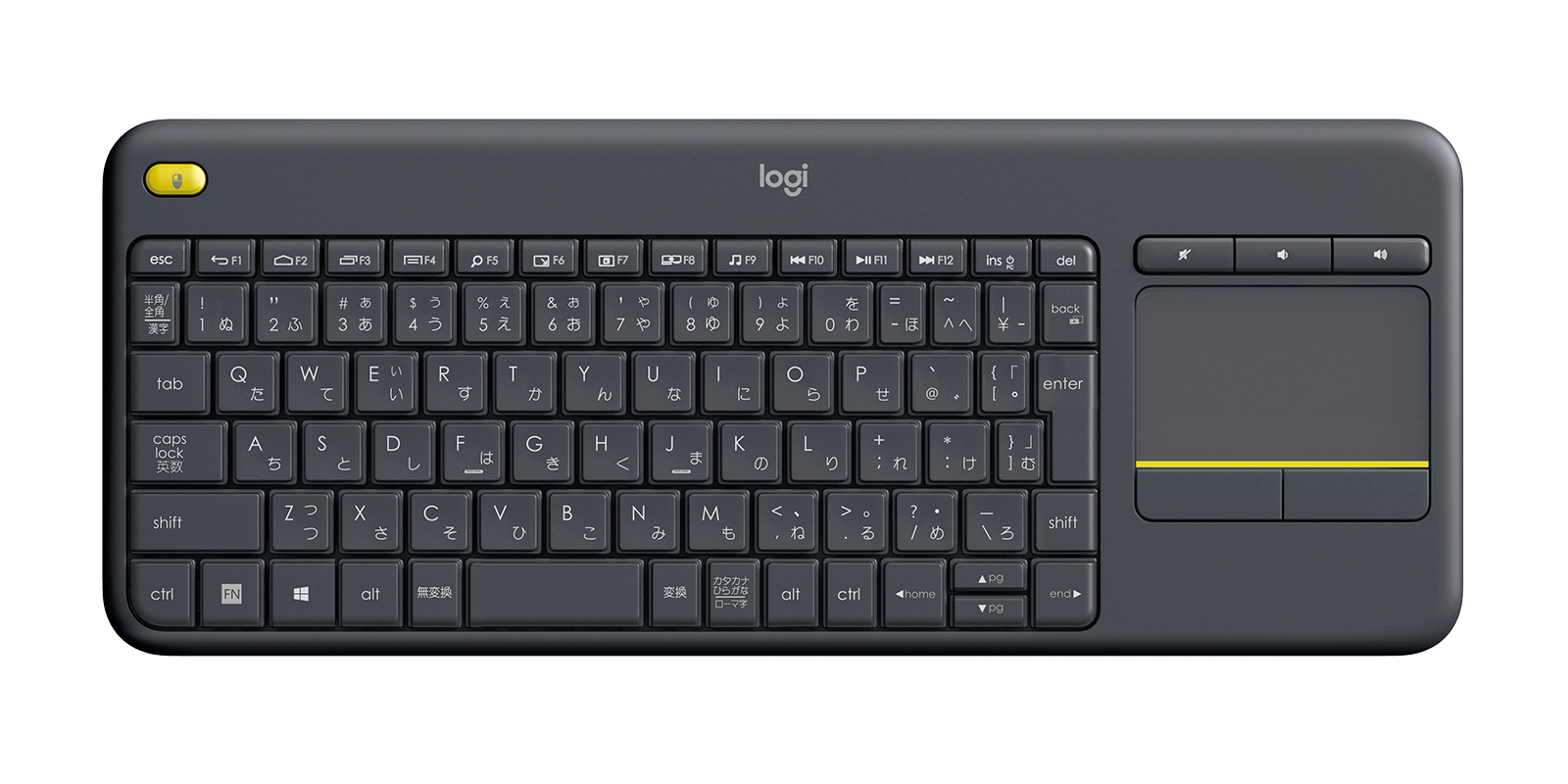 Teclado Inalámbrico Touch Logitech K400 Plus Inalámbrico Negro - 920-007123 Teclado Inalámbrico Touch Logitech K400 Plus Inalámbrico Negro - 920-007123