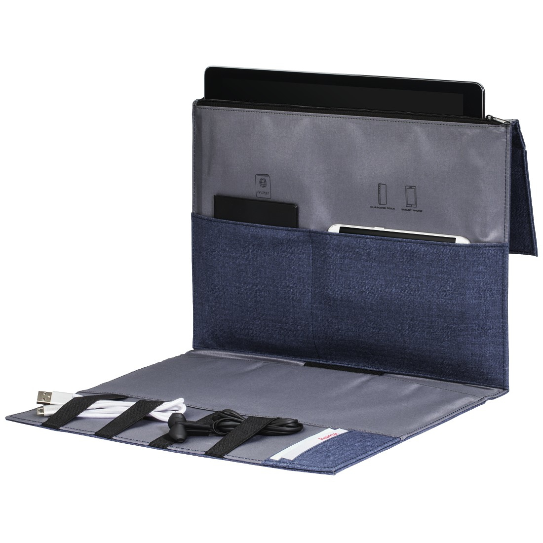 Hama 182316 32.8 cm (12.9") Pouch case Blue – image 2