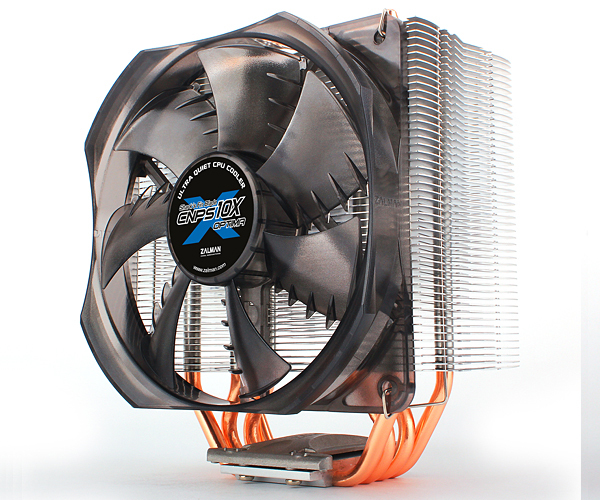 Zalman CNPS10X Optima Processor Cooler 12 cm Aluminium, Copper, Grey image 5