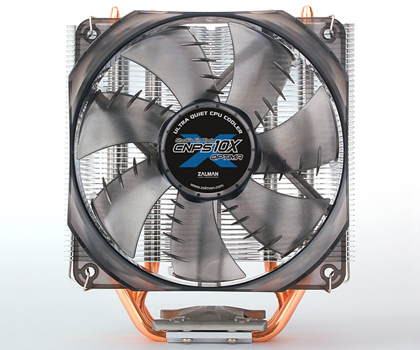 Zalman CNPS10X Optima Processor Cooler 12 cm Aluminium, Copper, Grey image 6