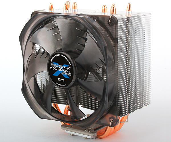 Zalman CNPS10X Optima Processor Cooler 12 cm Aluminium, Copper, Grey image 3