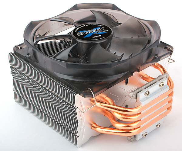 Zalman CNPS10X Optima Processor Cooler 12 cm Aluminium, Copper, Grey image 9