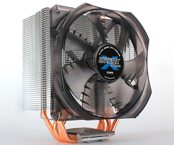 Zalman CNPS10X Optima Processor Cooler 12 cm Aluminium, Copper, Grey image 2