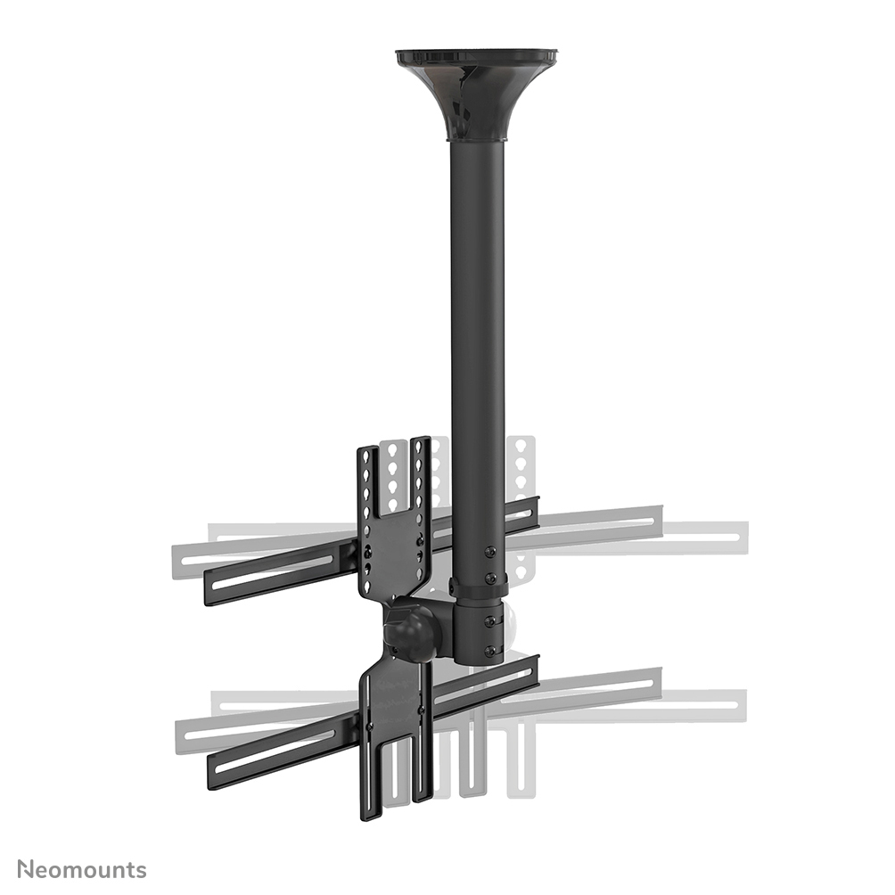 Neomounts FPMA-C400BLACK Monitor/TV mount ceiling 32-60" - h 64-104 cm – image 4