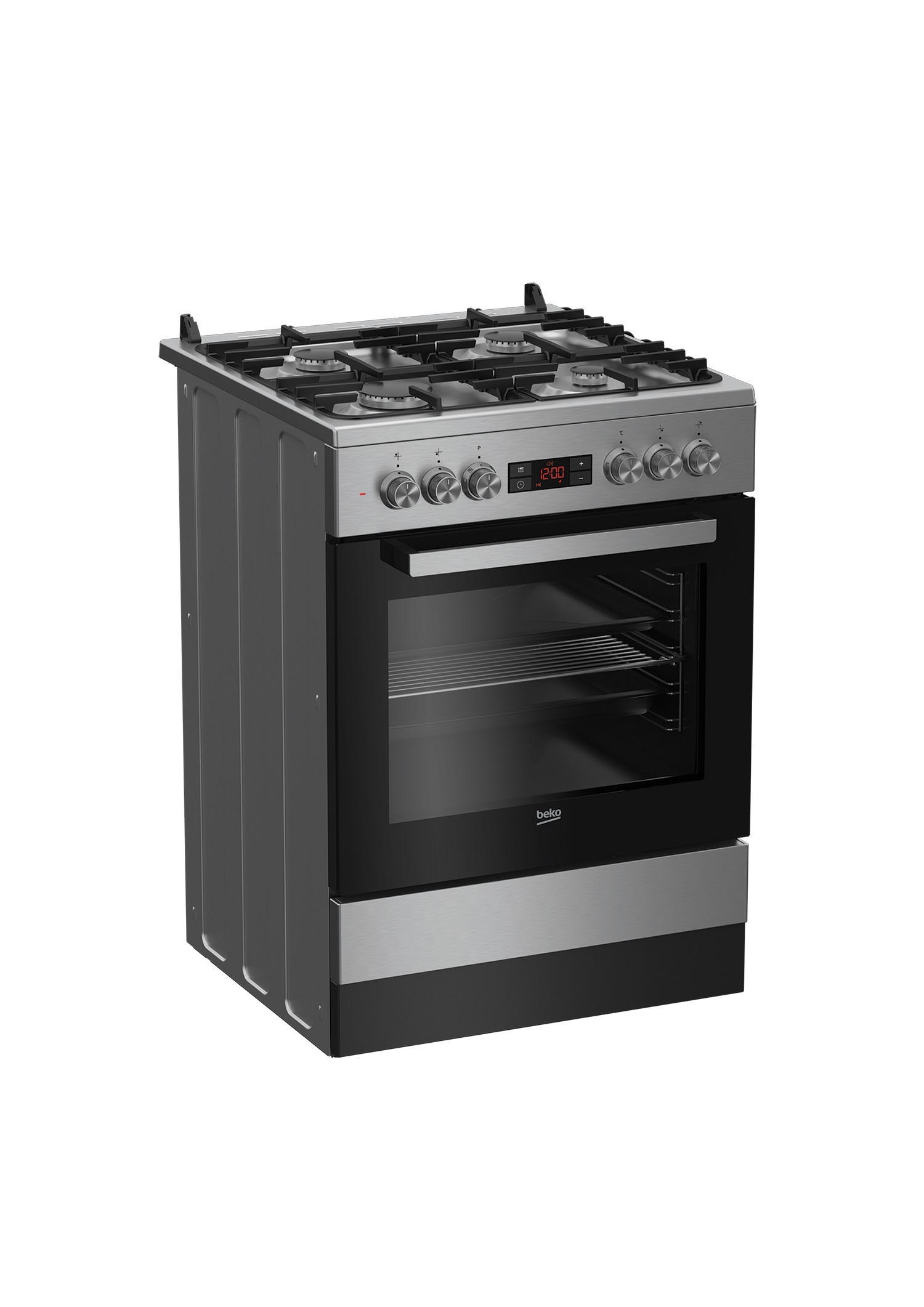 Beko FSM62332DXT cooker Freestanding cooker Electric Gas Stainless steel – image 2
