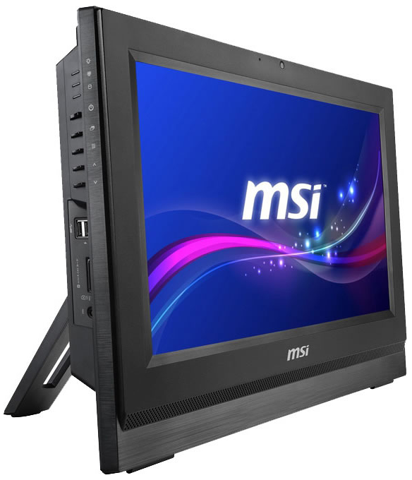 MSI Wind Top AP1941 Intel Atom® D2500 47 cm (18.5″) 1366 x 768 pixels Touchscreen 2 GB DDR3-SDRAM 500 GB HDD Black image 2