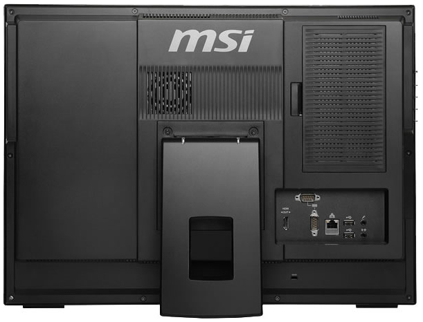 MSI Wind Top AP1941 Intel Atom® D2500 47 cm (18.5″) 1366 x 768 pixels Touchscreen 2 GB DDR3-SDRAM 500 GB HDD Black image 3
