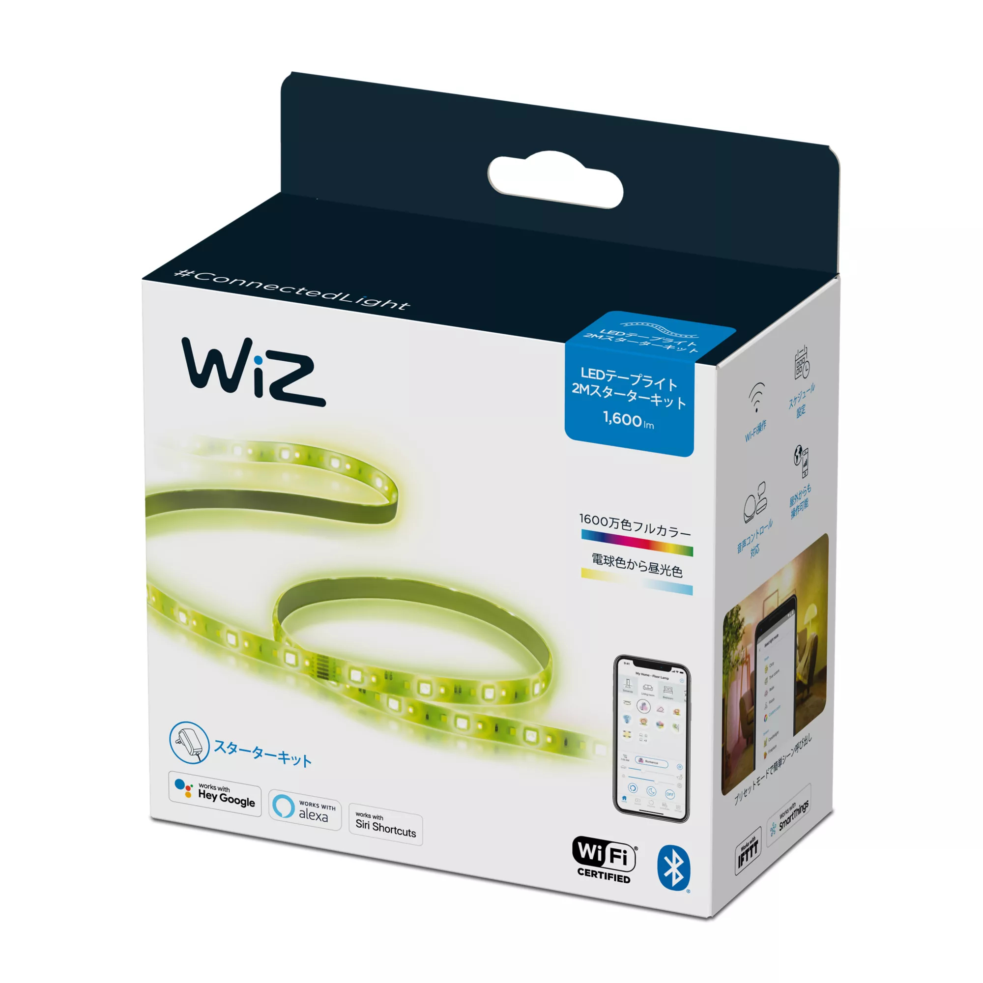 WiZ 8720169071339 smart lighting Smart strip light Wi-Fi/Bluetooth – image 4