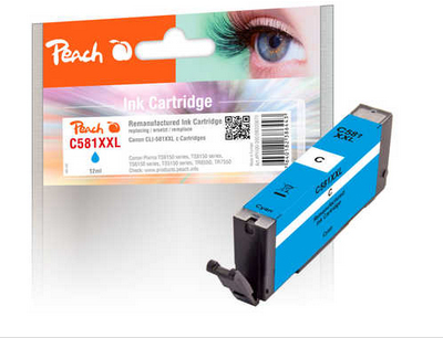 Peach 320670 ink cartridge 1 pc(s) Compatible Extra (Super) High Yield Cyan