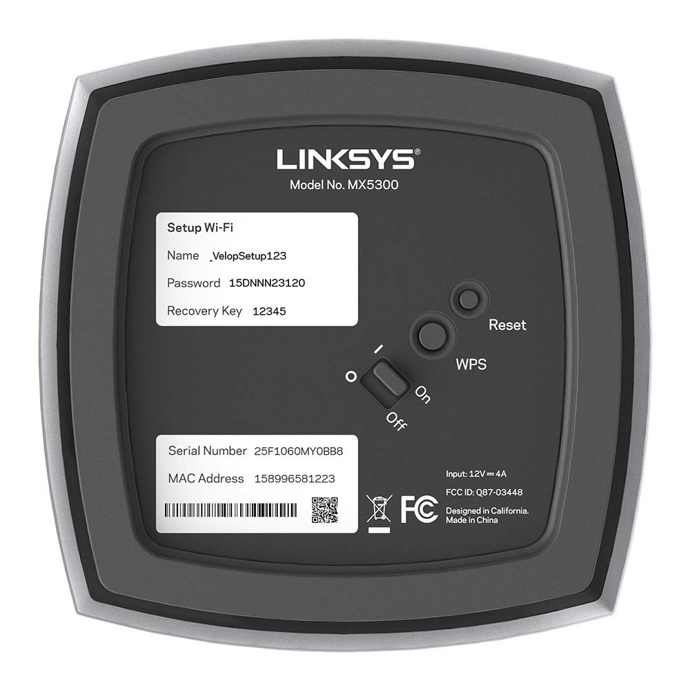 Linksys MX10600 mesh wi-fi system Tri-band (2.4 GHz – image 6