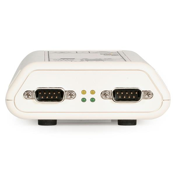 Resim StarTech.com NETRS232_2 2-Port RS232 Ethernet Cihaz Sunucusu, RJ-45, 0.1152 Mbit/s