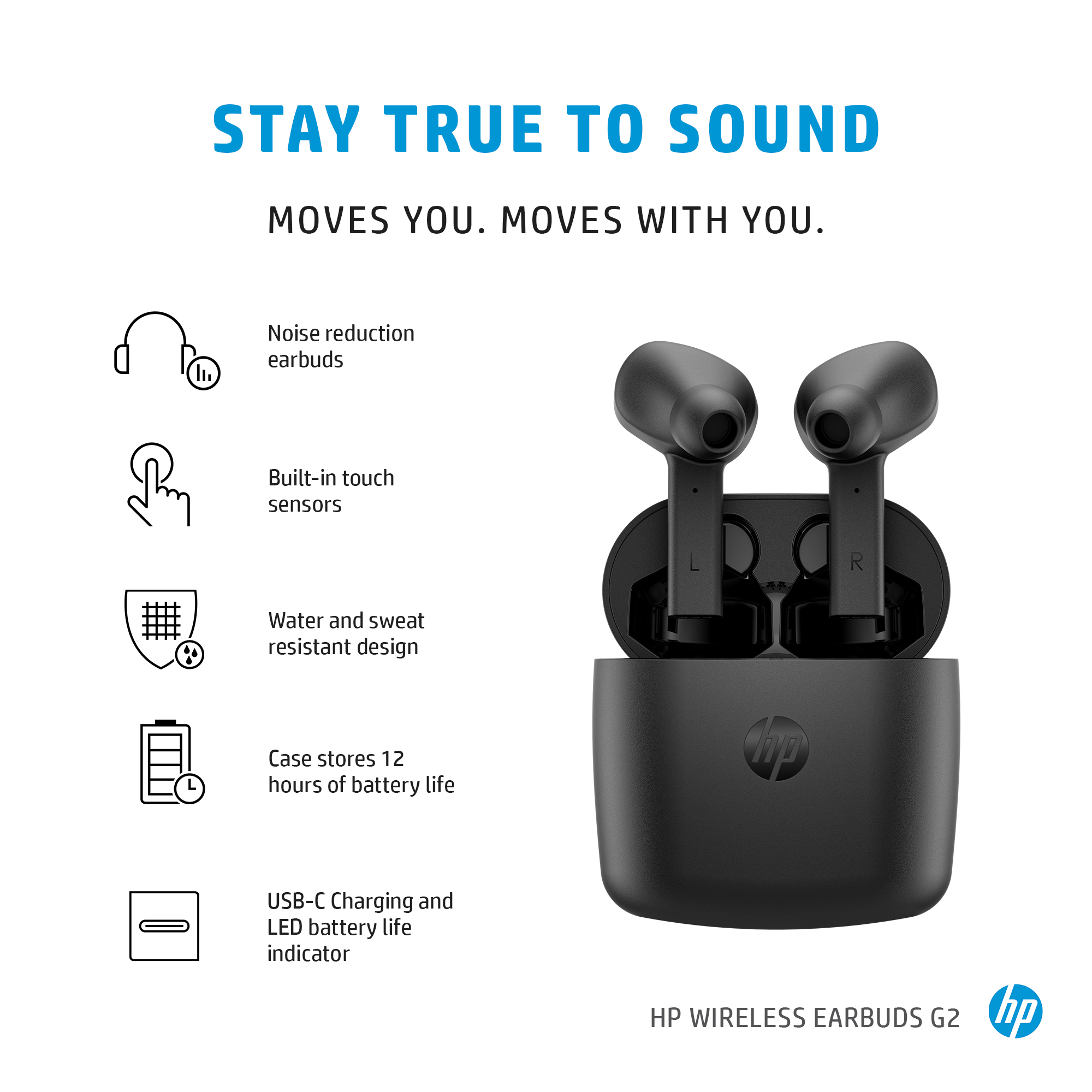 HP Wireless Earbuds G2 – image 9