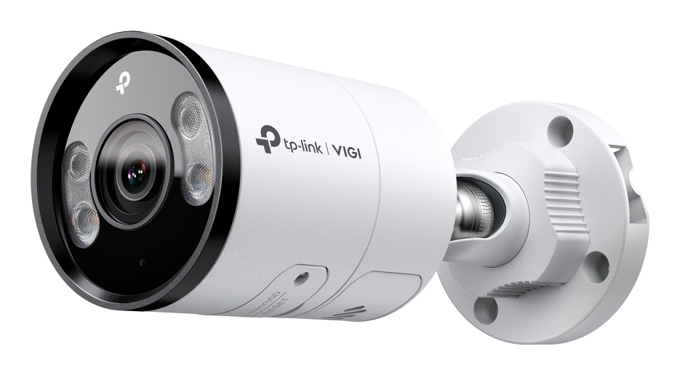 TP-Link - 8MP Full-Color Bullet Network Camera SPEC 8MP 4mm Fixed Lens 1/2.7 Progressive Scan CMOS H.265/H.265/H.264/H.264 IR/