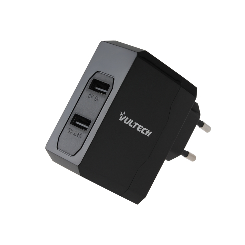 Vultech CC-034N mobile device charger Universal Black AC Indoor – image 2