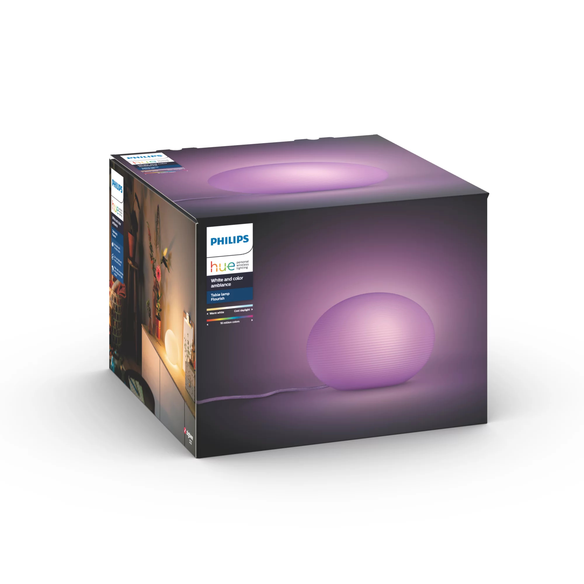 Philips by Signify Philips Hue White and colour ambience Flourish table light – image 5